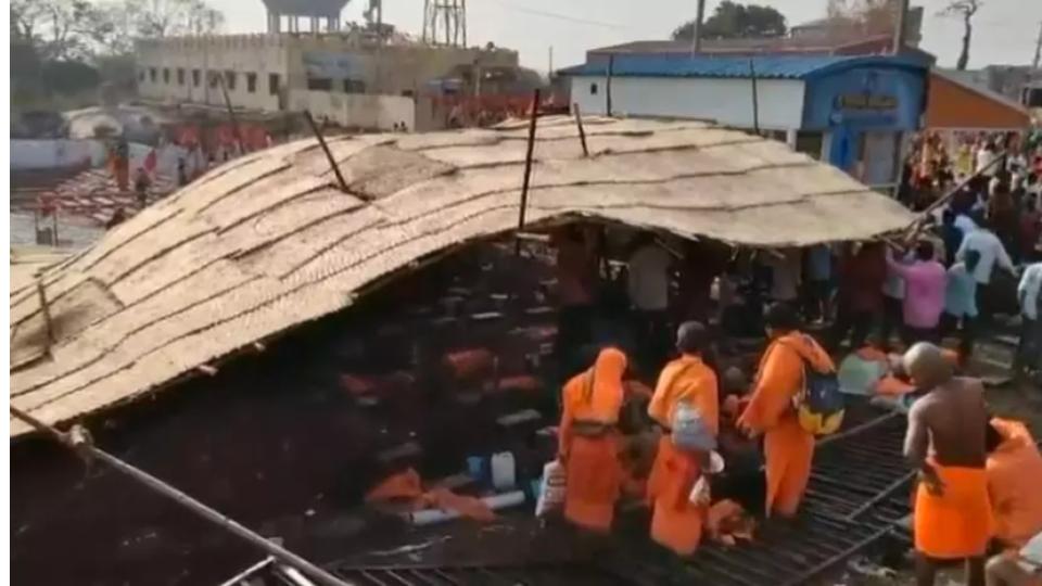 Shed Collapses at Kondagattu Temple in Jagtial, 13 injured