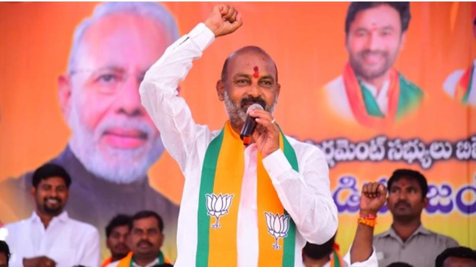BRS calls Bandi Sanjay unfit for Union Minister post