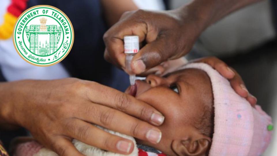 Special Pulse Polio drive in Hyderabad on Oct 12