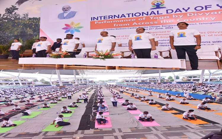 ministryofsocialjusticeandempowermenttoorganize9thinternationaldayofyogawithdivyangjansatkanhawellnesscentre