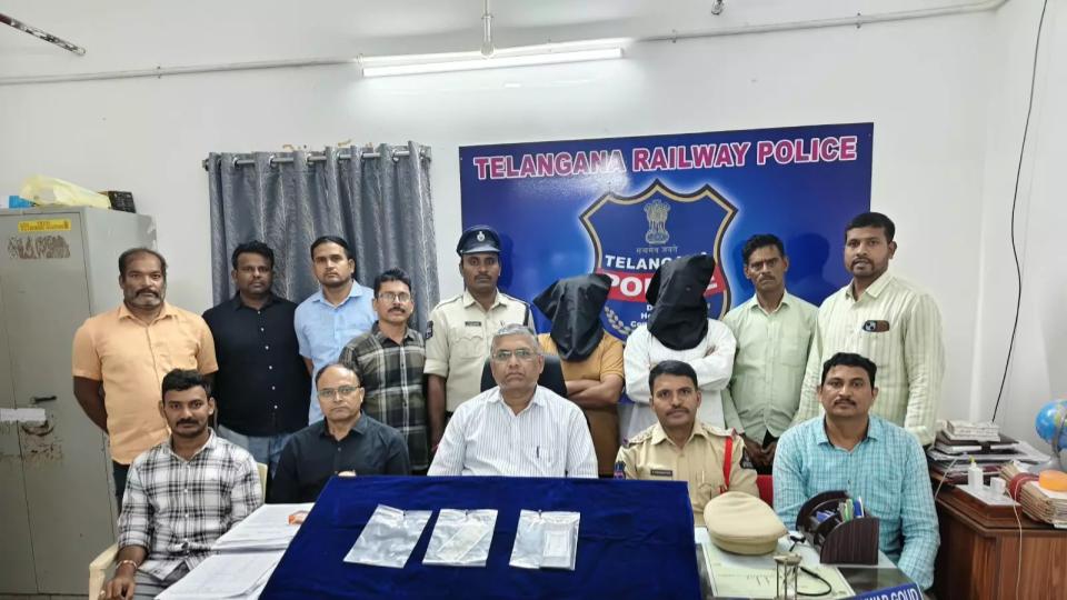 Railway Police nabs two for Sedating Passenger, Stealing Valuables