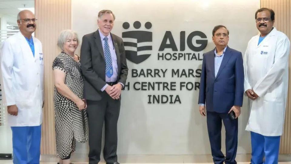 aighospitalslaunchesbarrymarshallcentreforhpyloriresearch
