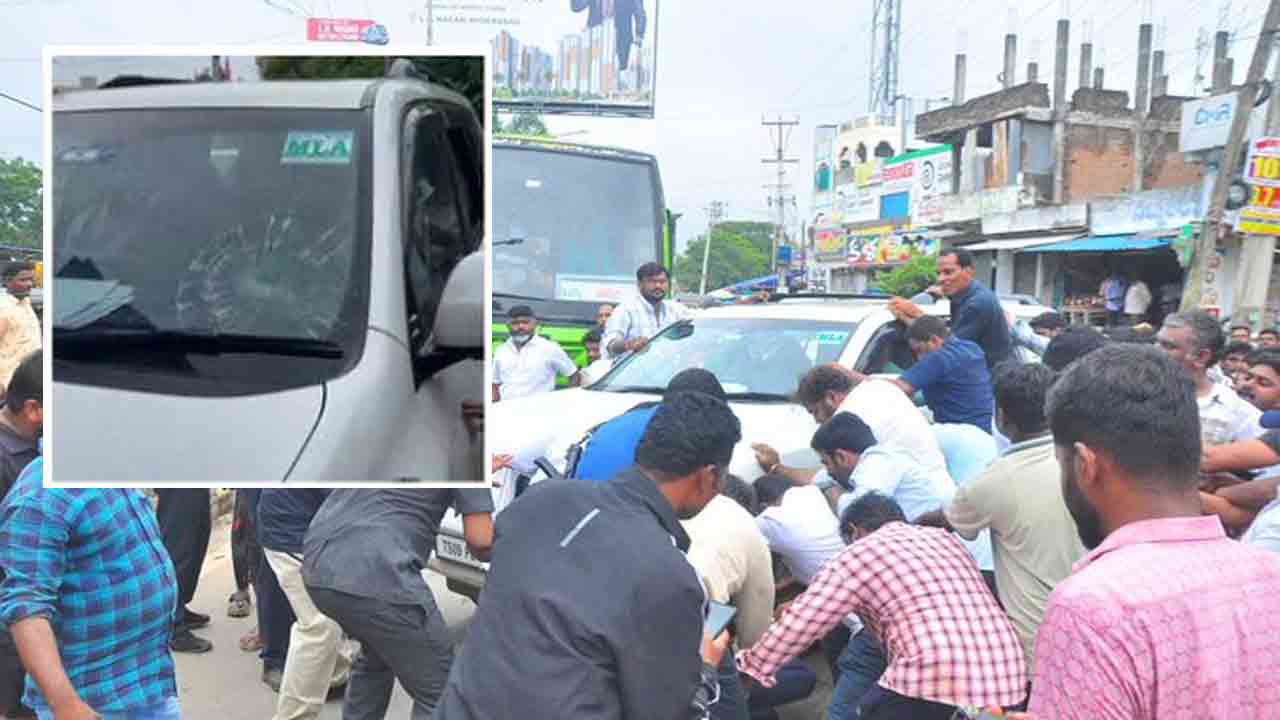 congressworkersattackharishraobrsworkersinjuredinkhammam