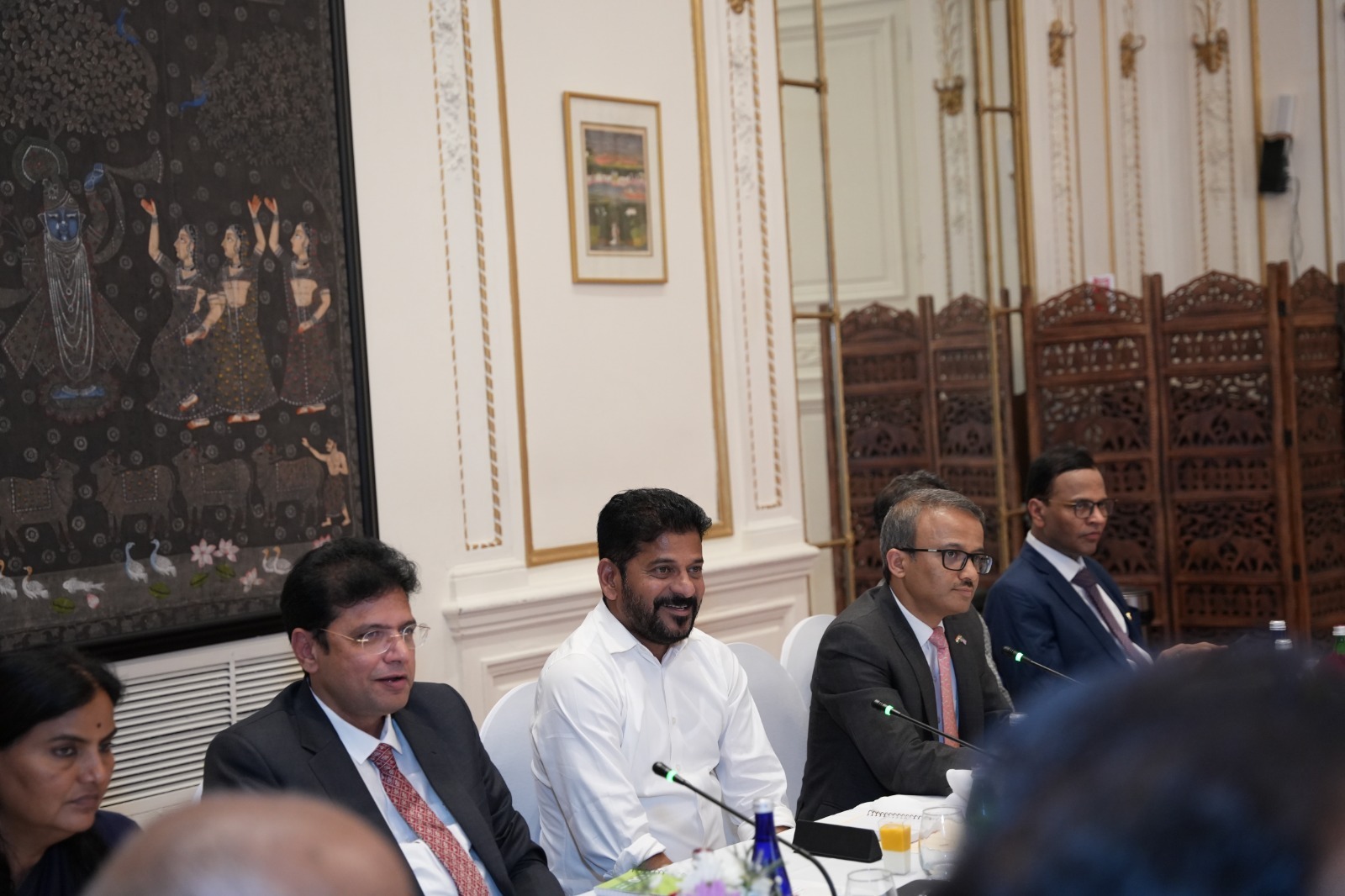 revanthclinchestwomoreinvestmentdealsfortelangana