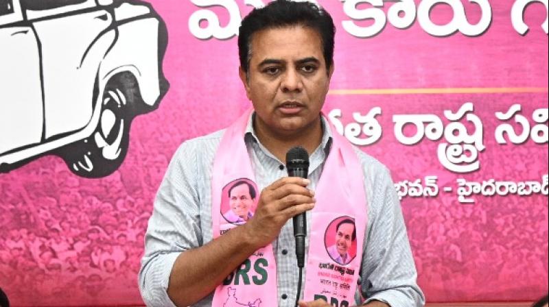 KTR Accuses Congress Govt of Deception on Guarantees Implementation