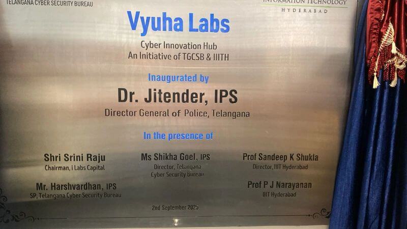 iiit-hyderabad-telangana-cyber-security-bureau-launch-vyuha-labs-for-cyber-innovation