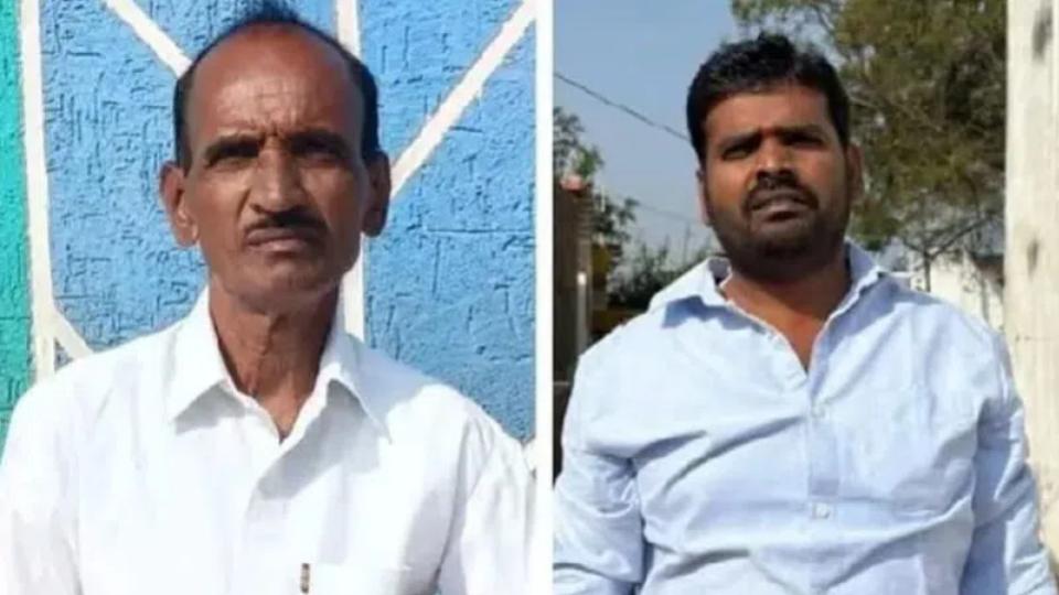 Father and son file nominations for sarpanch post in Medak