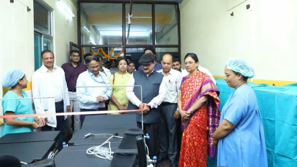 NTPC provides medical equipment to Gandhi Hospital under CSR initiative
