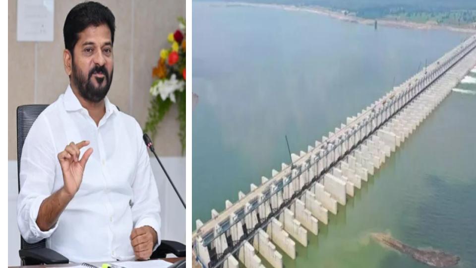 CM Revanth to Inspect Kaleswaram Project in Medigadda