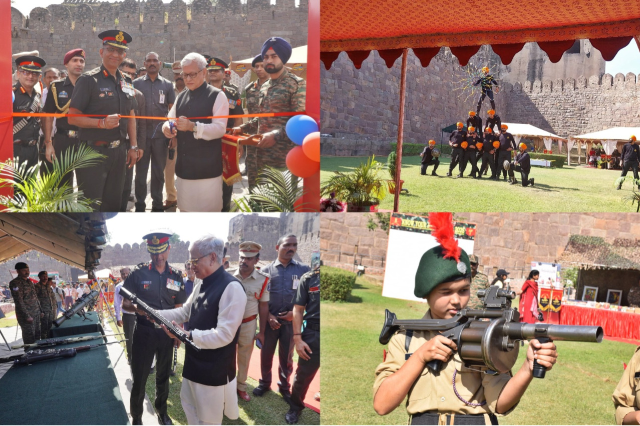 telanganagovernorinaugurates‘knowyourarmy’melaatgolcondafort