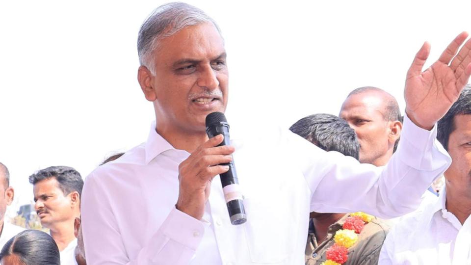 Harish Rao slams Congress govt over failing to implement its promises