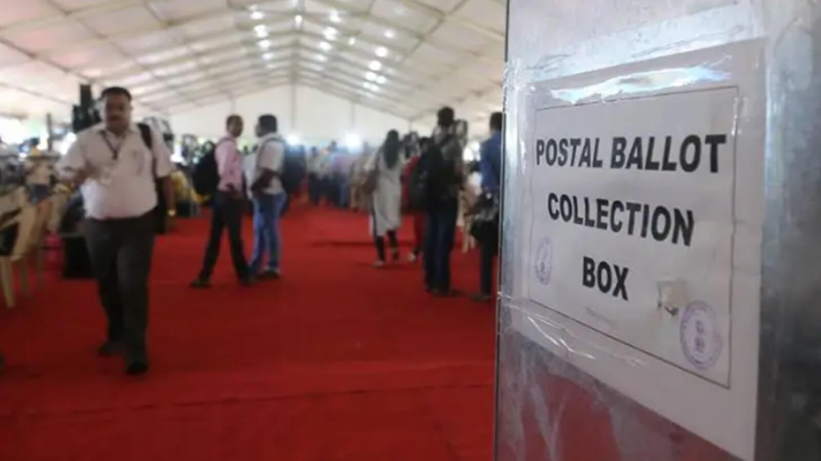 3,220 people cast votes via postal ballot