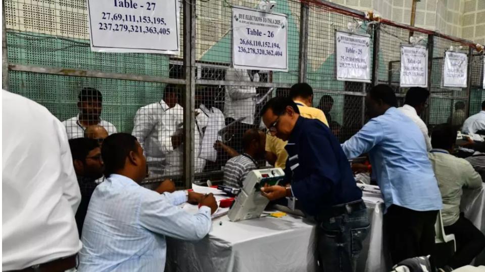 Vote counting will be done in 10 rounds 