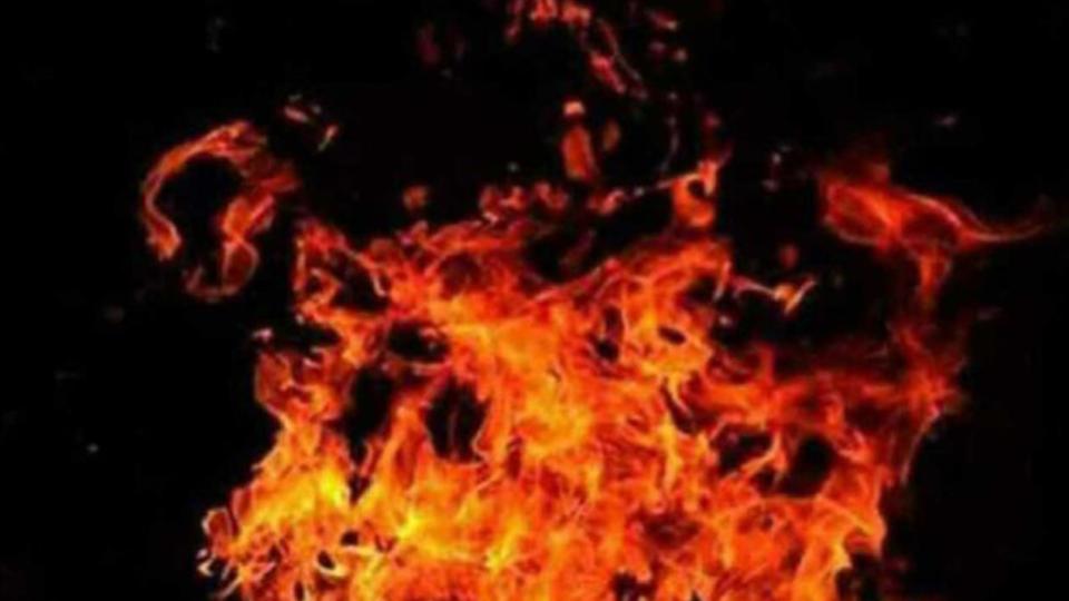 Fire engulfs three shops at Shastripuram in Rajendranagar