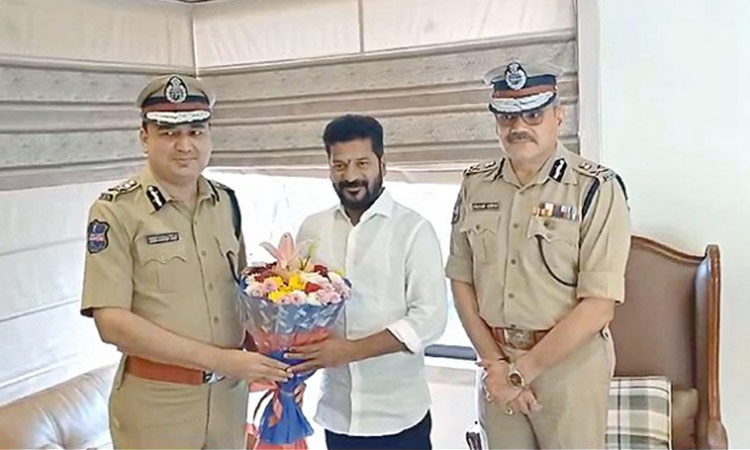 telanganadgpmeetstpccpresidentarevanthreddy