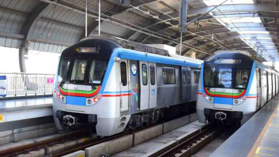 Hyderabad Metro Services disrupted due to technical glitches