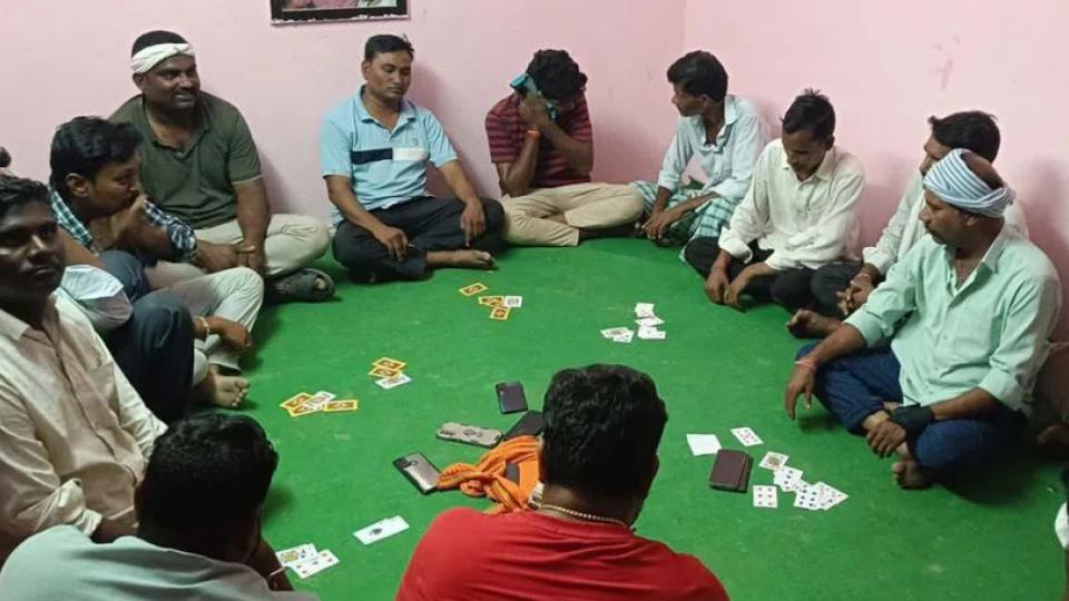 15 arrested for gambling, cash Rs 89,160 seized from them in Adilabad