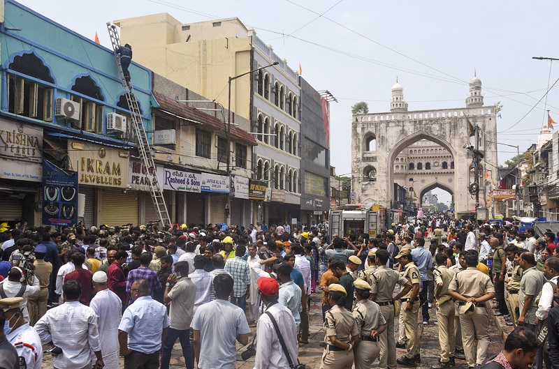 Telangana govt forms high-level panel to probe Gulzar House fire in Hyderabad