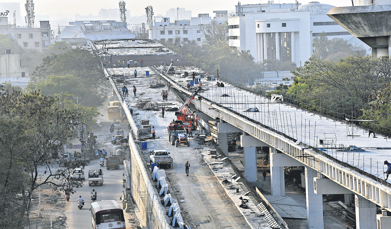 indiraparkvstjunctionsteelbridgeinauguralpostponedtojulyend