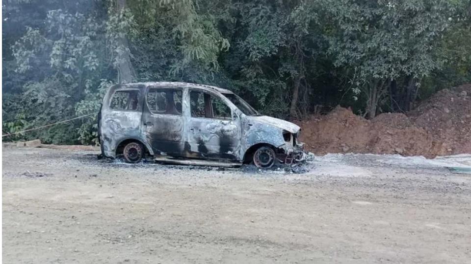 maoistssetcaronfireontelanganaapborder