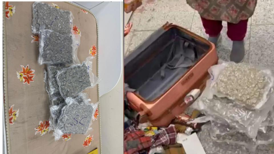 Woman caught with 12 kg ganja at Hyderabad airport