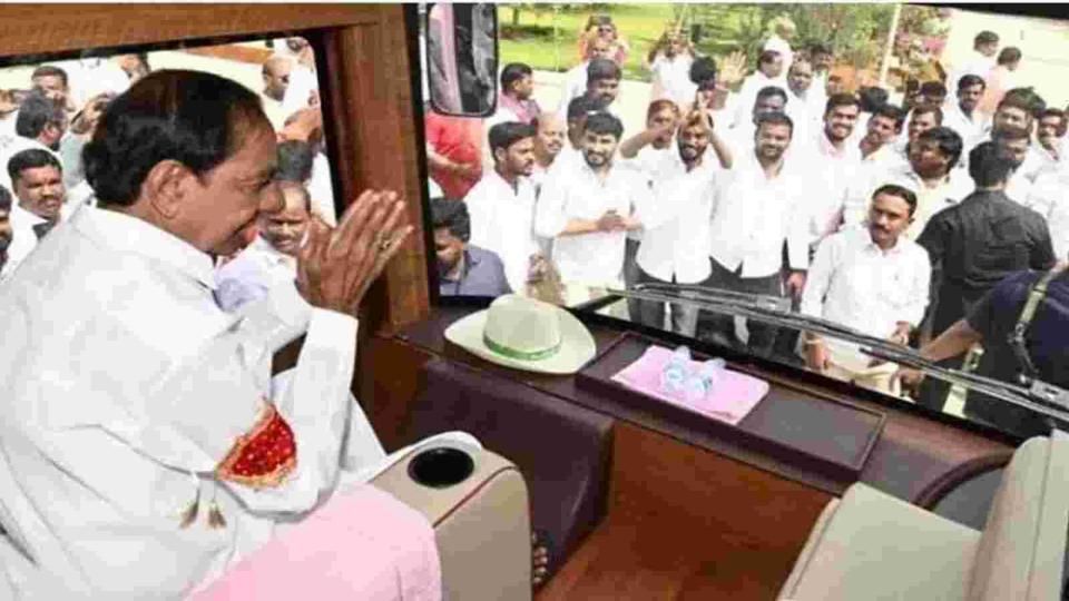 KCR to kickstart his bus yatra from April 22