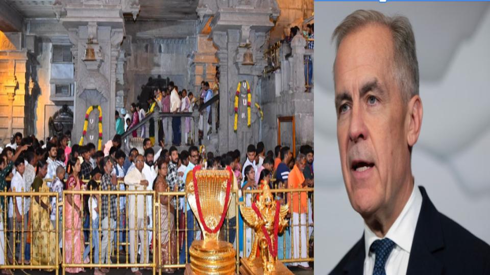 Canada PM appreciates Yadagirigutta Temple services