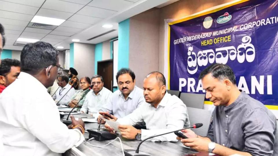 GHMC halts weekly Prajavani meet due to Jubilee Hills bypoll