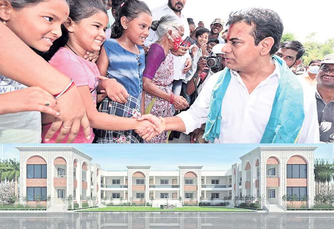 ktrlaysfoundationstoneforaschoolbuildingatkonapur