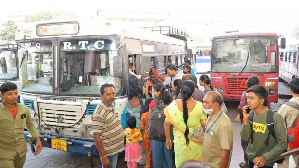 TGSRTC launches 7,754 special buses across Telangana till Oct 2