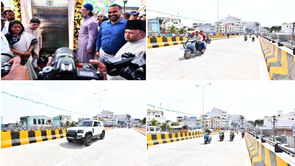 Falaknuma Parallel Road Over Bridge Inaugurated