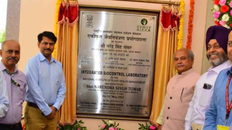 unionministertomarinauguratesintegratedbiologicalcontrollabatniphm