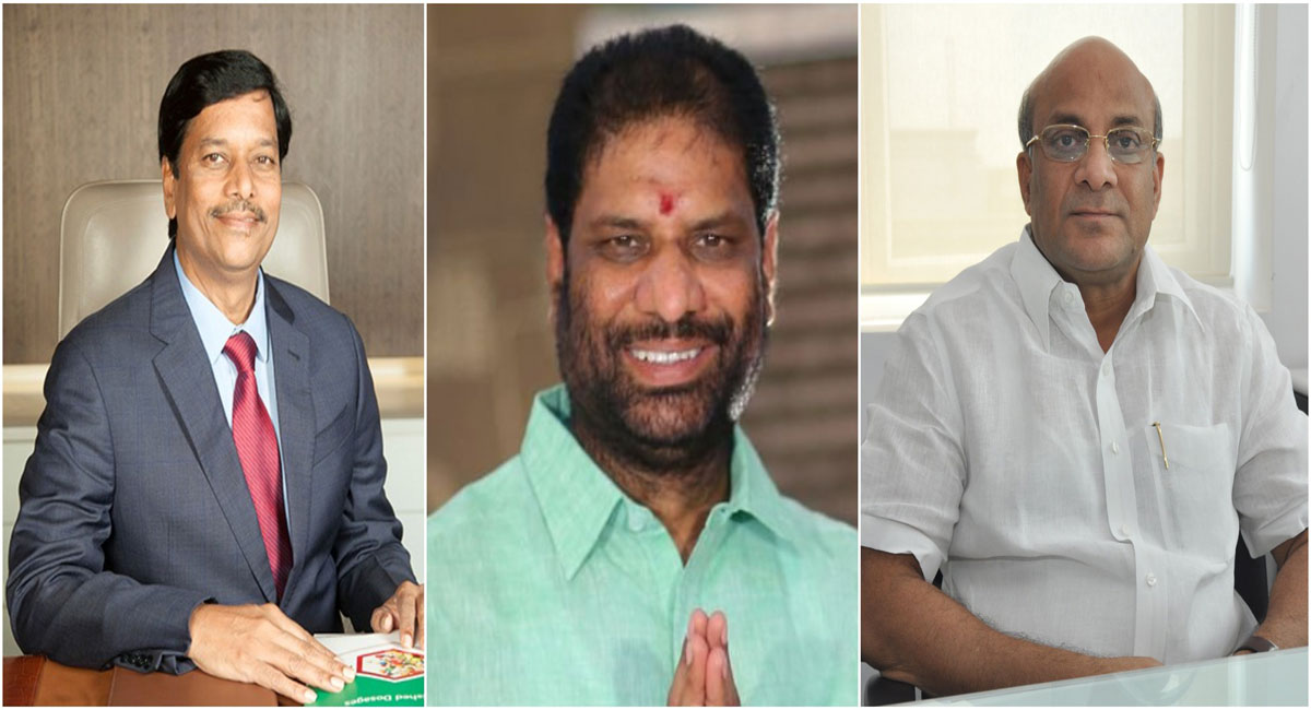 TRS announces the names of three Rajya Sabha candidates 
