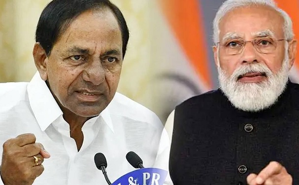 Telangana CM Again Gives PM Modi