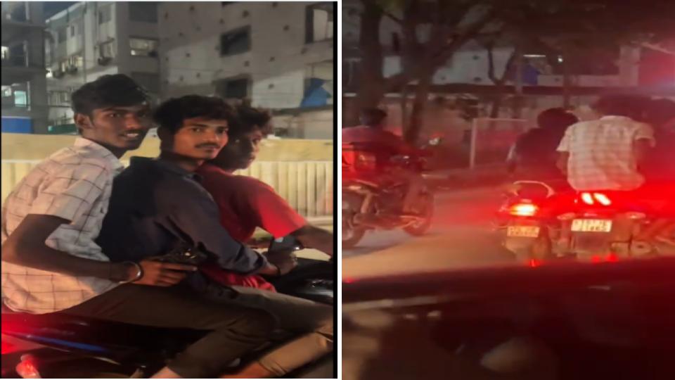 Video of 3 Men Inappropriately Touch Women With Peacock Feather in Jubilee Hills