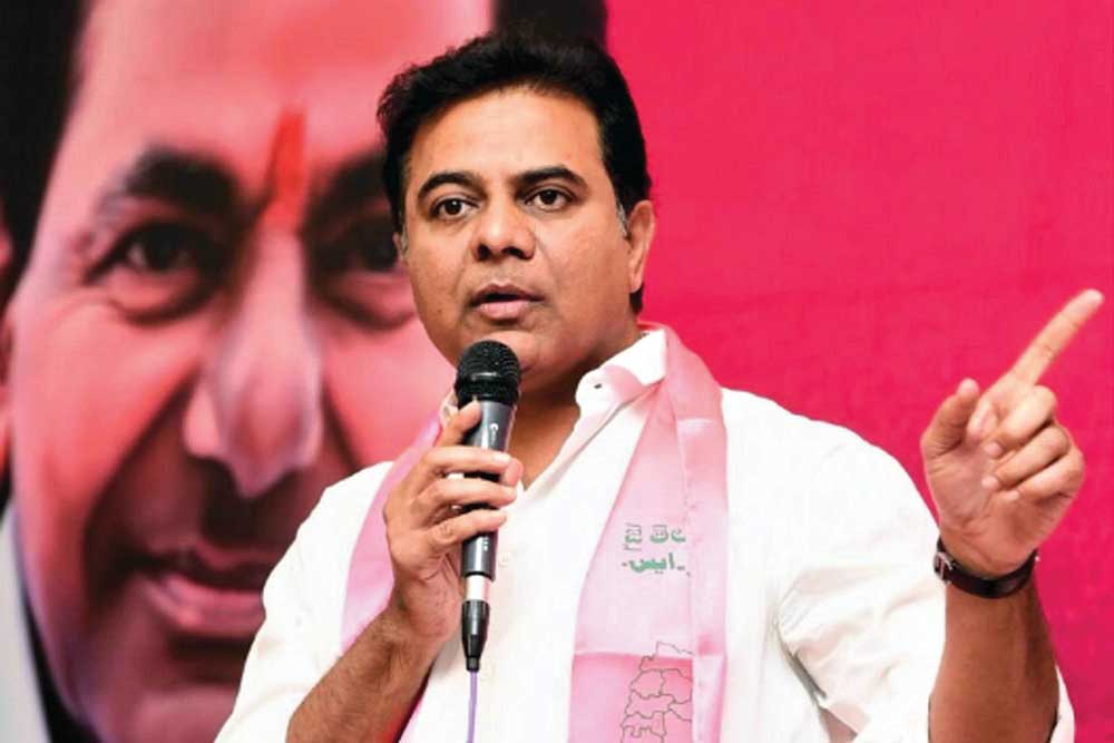 peoplechosedevelopmentselfrespectoverbjp’smoneypolitics:ktr