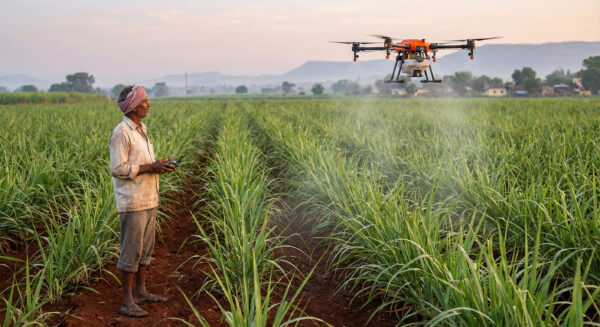 Government to provide drones to farmers with 40 percent subsidy