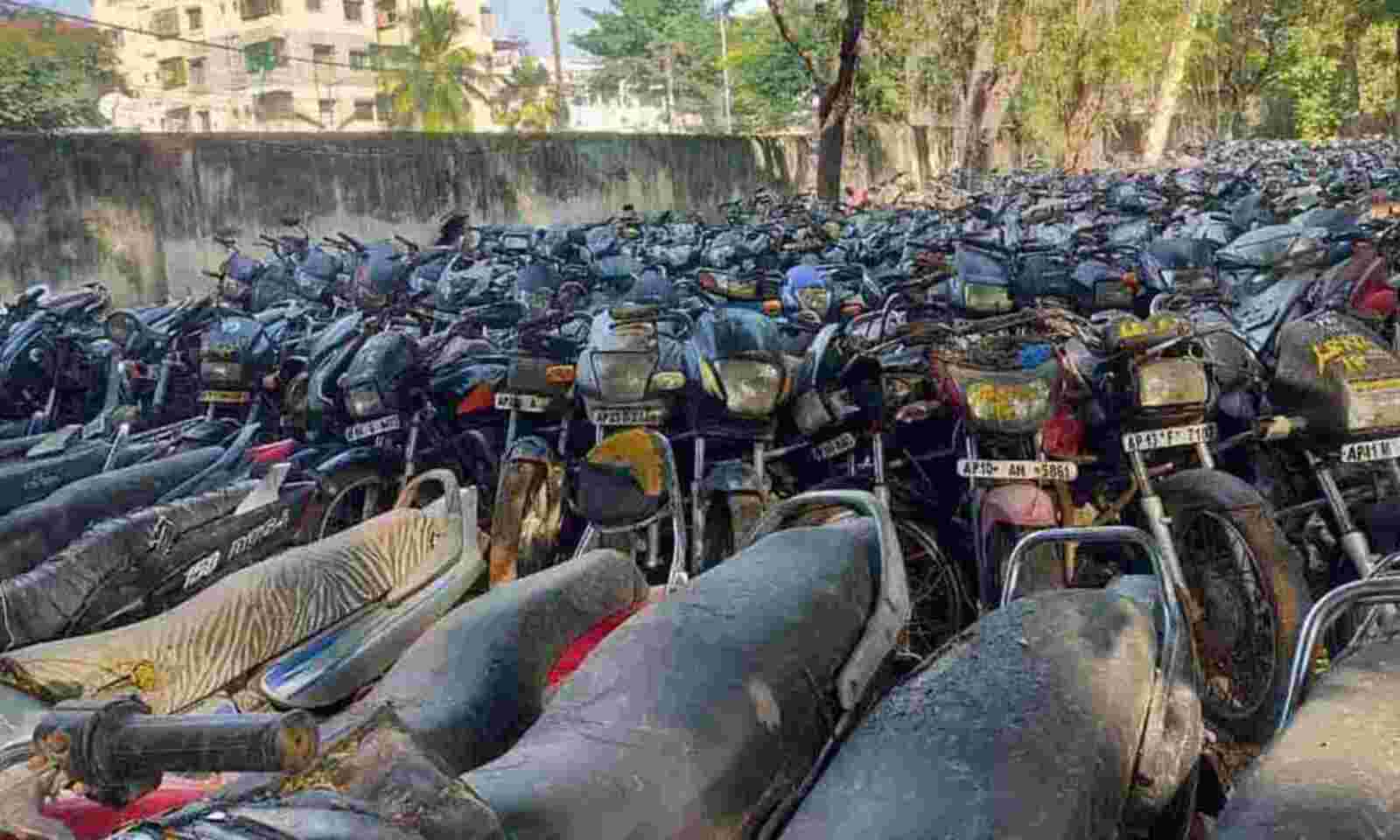 hyderabadpoliceissuesnoticefor1166abandonedandunclaimedvehicles