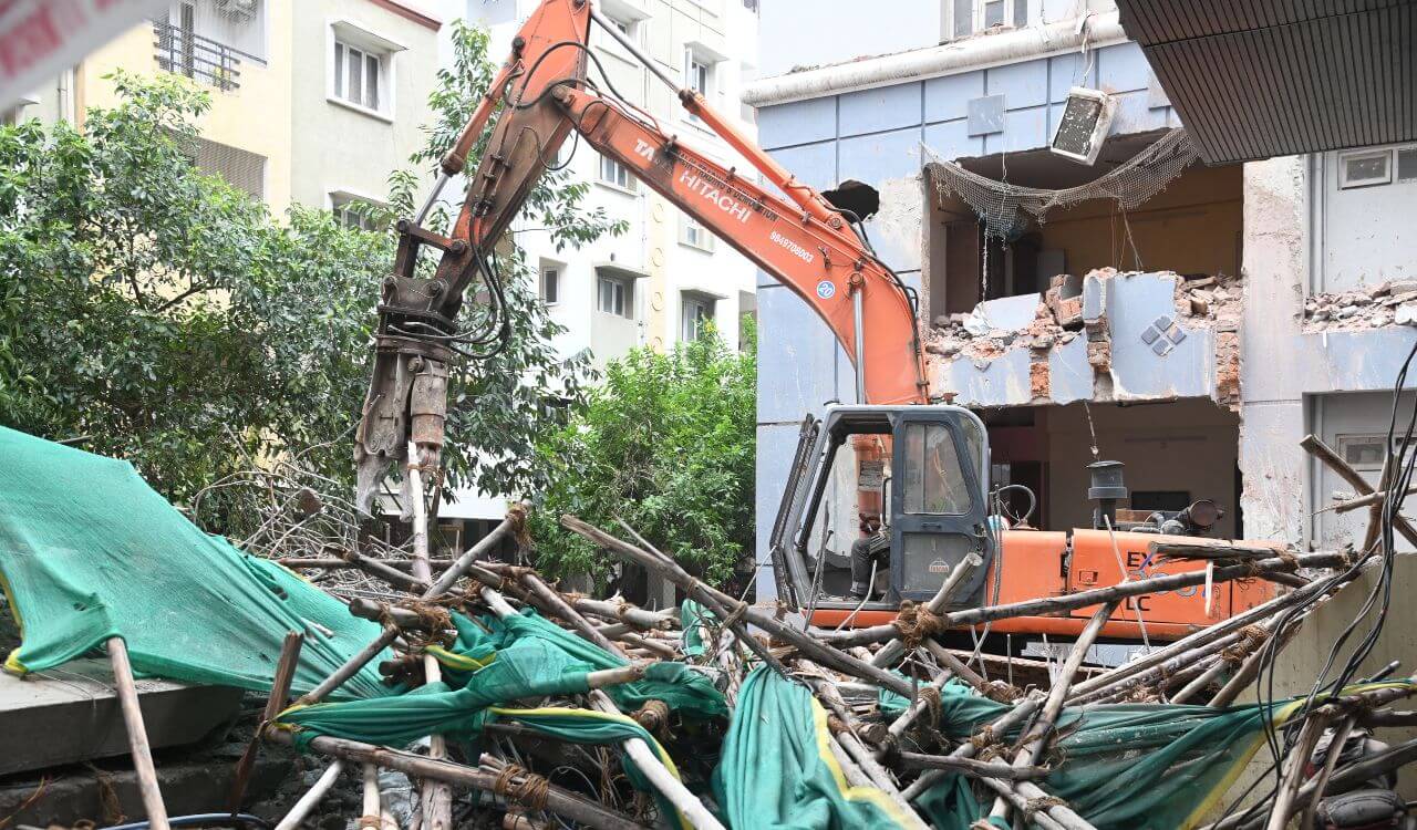 Gachibowli building collapse: Police take accused Mohammed Sajid into custody