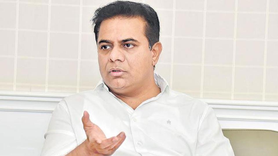 Police stations have become centres for settlements under Congress rule, says KTR