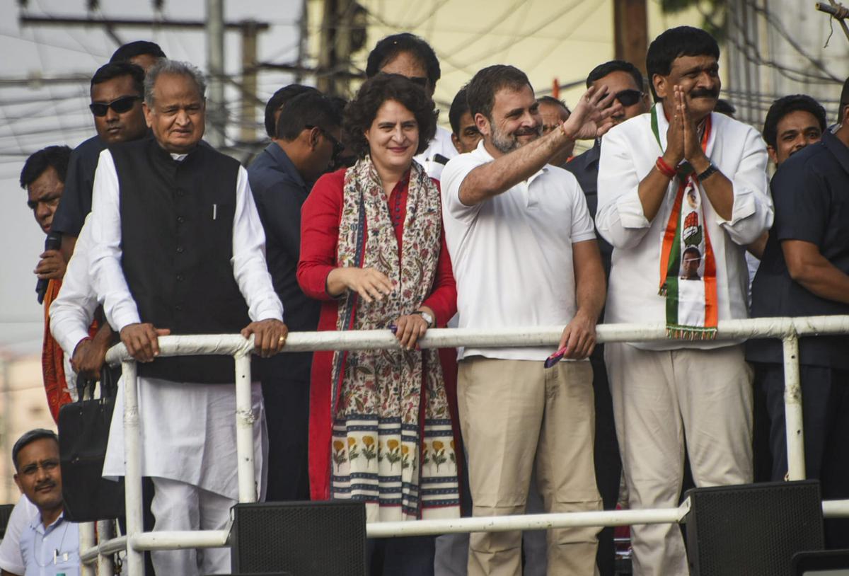 Corruption has seeped into every corner of the BRS government: Priyanka Gandhi