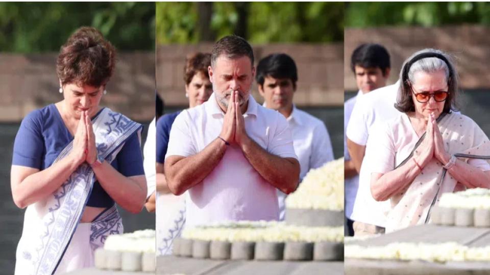 congressleaderspaytributetorajivgandhiondeathanniversary