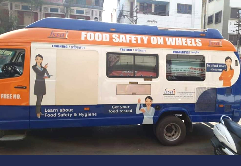 fssailaunchesfoodsafetyonwheelsintelangana