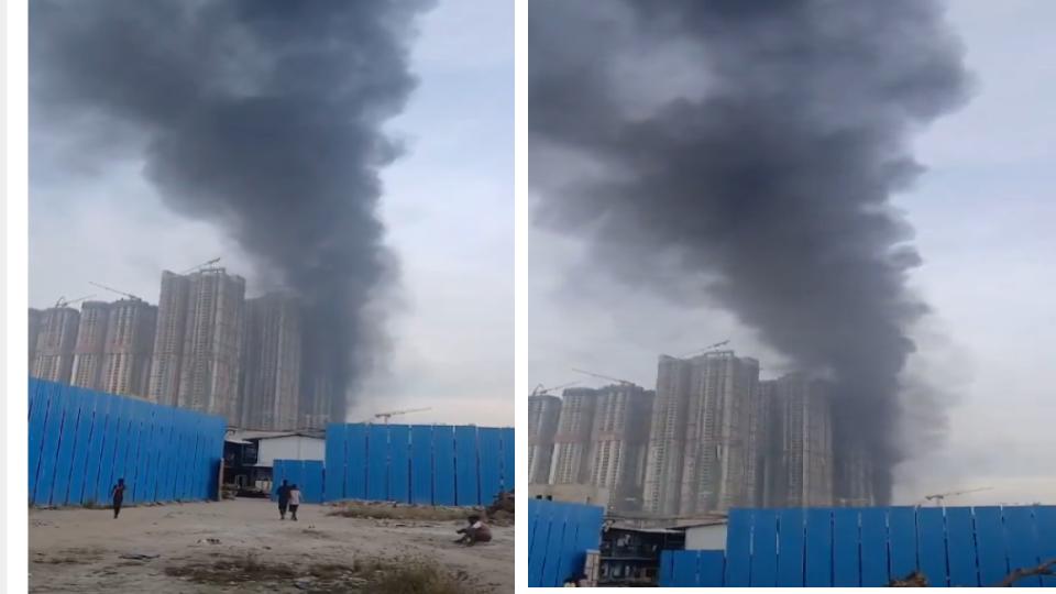 fireinmyhome’sunderconstructionhighriseprojectinkokapet