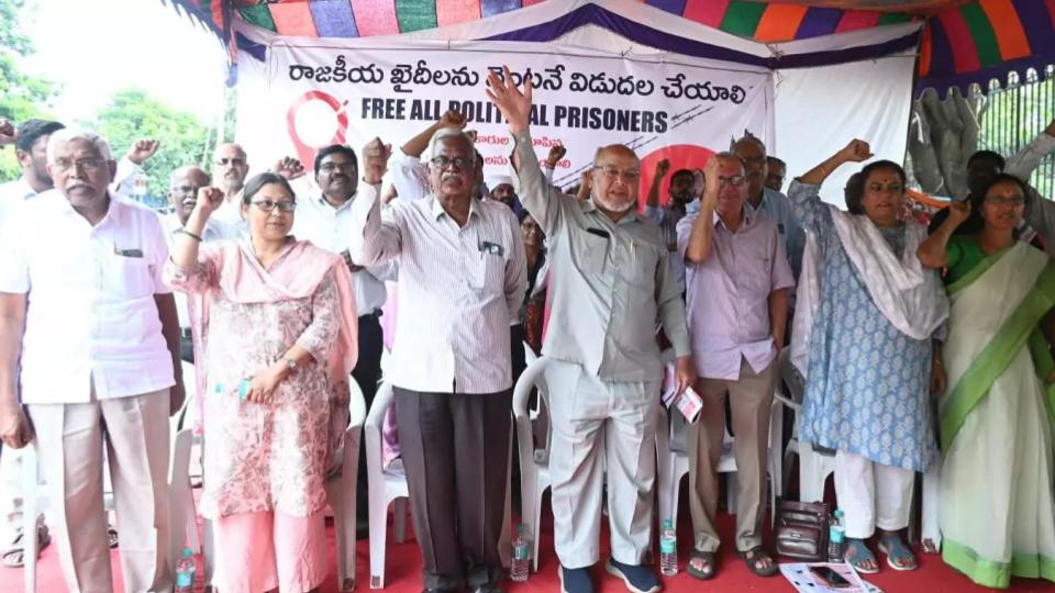 Forum Demands Release of Political Prisoners in Telangana