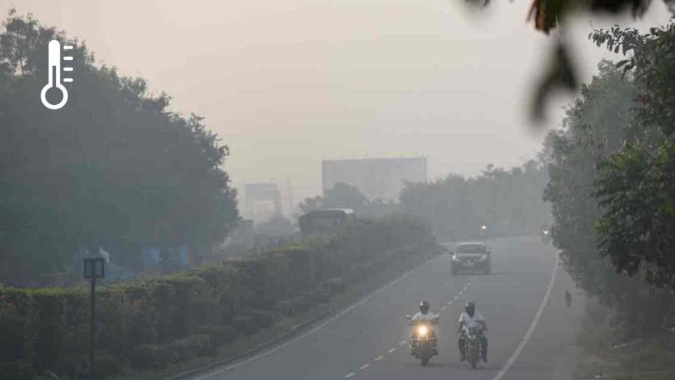 Hyderabad experiences a misty morning as winter chill tightens its grip