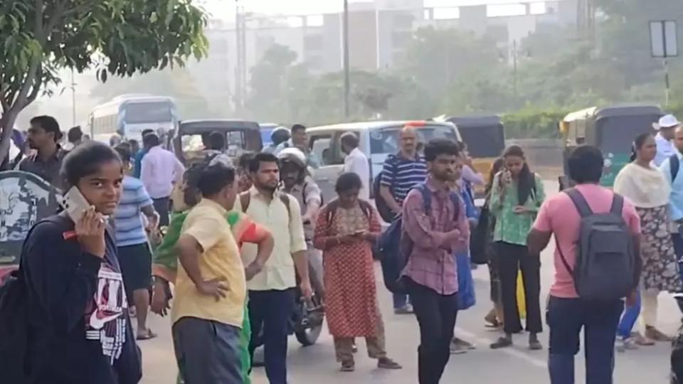 Public Transport Paralysed in Telangana 