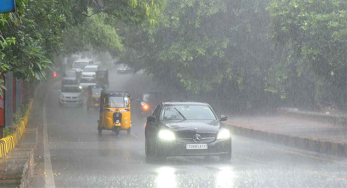 Monsoons continue its march in Telangana, heavy to very heavy rain alert till May 30