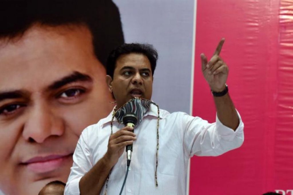 oursteeringisfirmlyinourhandsbutthebjp’sisinadani’shands:ktr