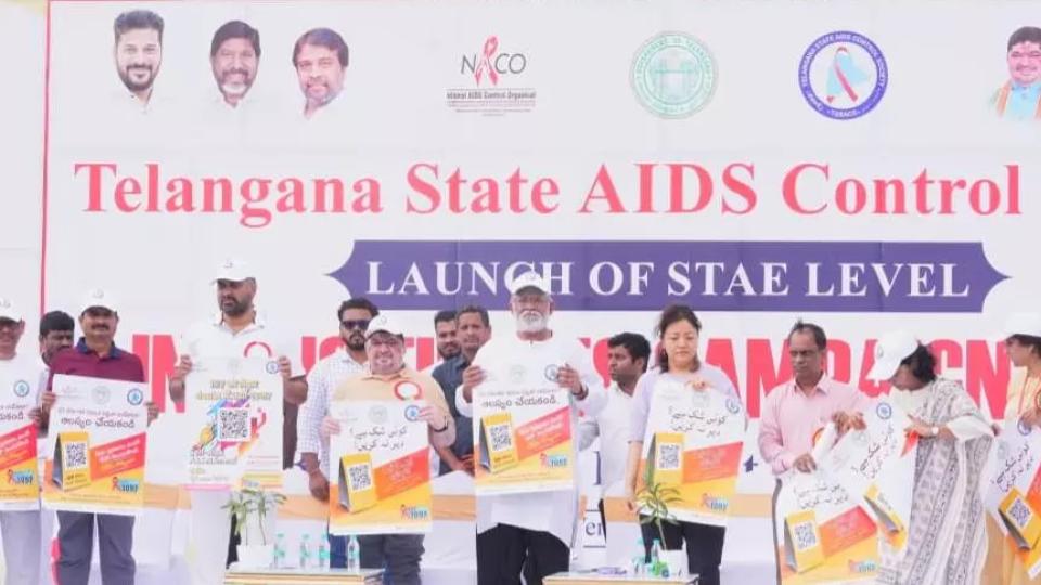 Government Aims to Make Telangana HIV-Free, says Ponnam 